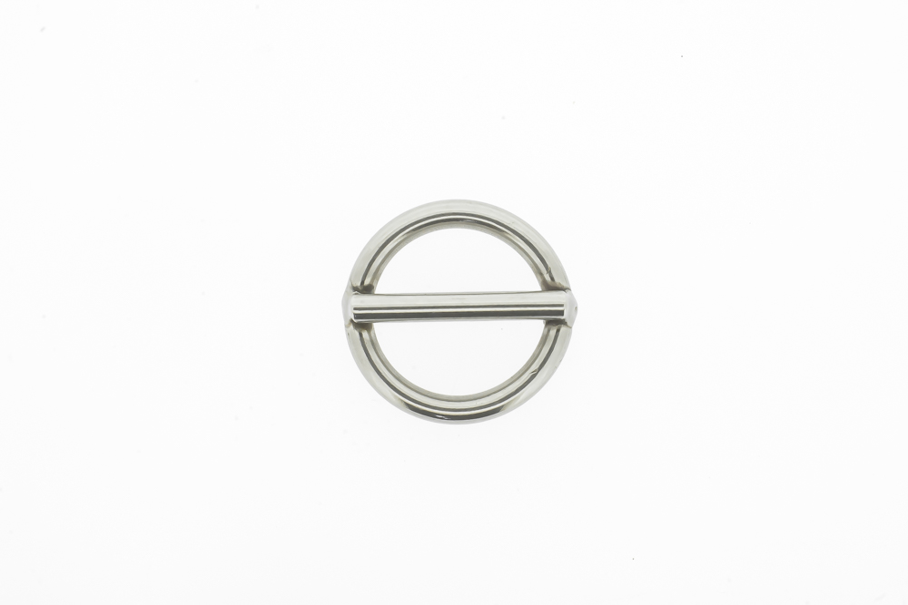 Ronde ring met pin RVS316