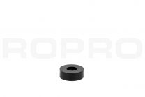 PVC spacer black 15 x 5 x 6.3 mm