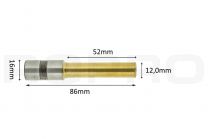 Papierbohrer titanium coating 12mm x 52mm L