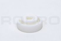 Knurled nut  M4 plastic white