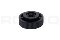 Knurled nut M4 plastic black